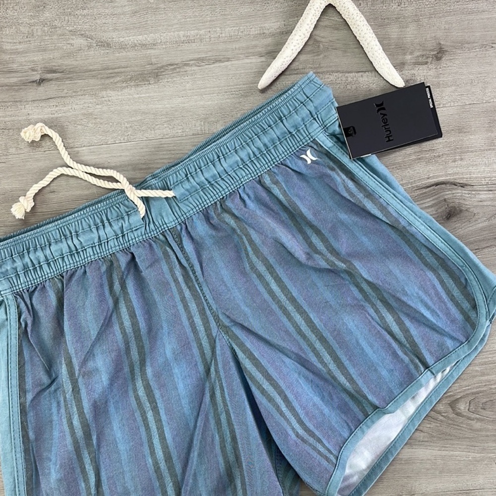 🔆HURLEY🔆 HERRING STRIPE SHORTS - Picture 4 of 8
